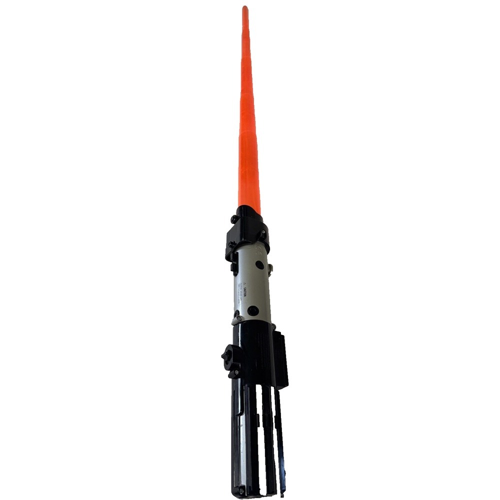Star Wars Orange Darth Vader‎ Telescoping Pop-Out Lightsaber 2006 HASBRO C-086D